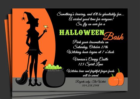 Halloween Invitation Inspiration